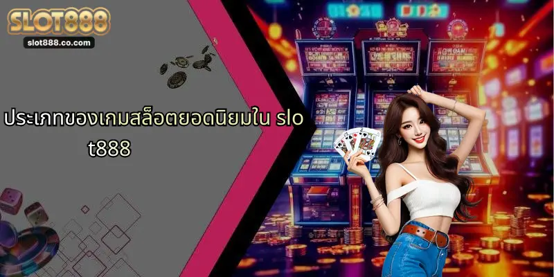 สล็อต SLOT888: ประสบการณ์ใหม่ของการเดิมพันสล็อตออนไลน์ระดับพรีเมียม 1 ประเภทของเกมสล็อตยอดนิยมใน slot888